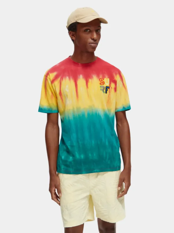 Tie-dyed t-shirt sold by Scotch and Soda