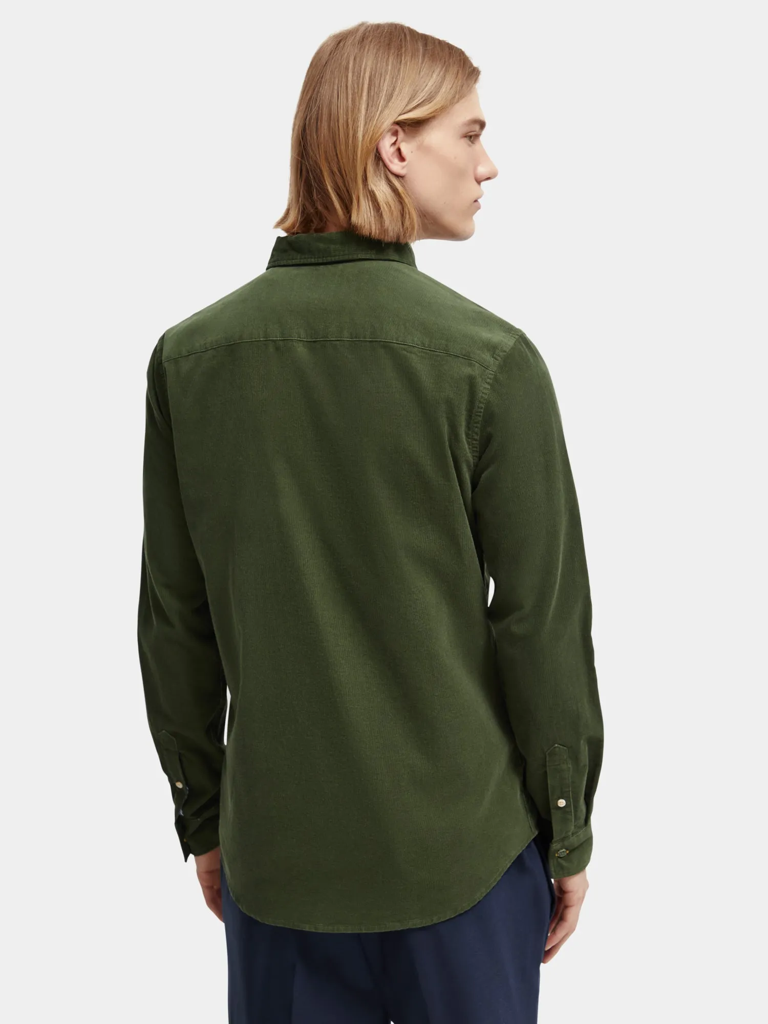Slim-fit corduroy shirt sold by Scotch and Soda product image thumbnail 3