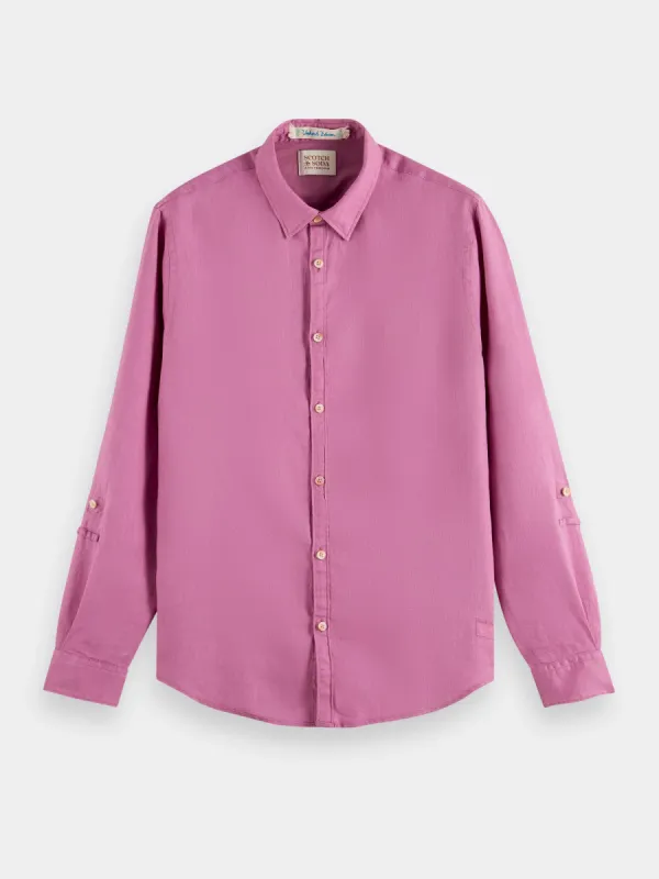 Regular-fit linen shirt sold by Scotch and Soda