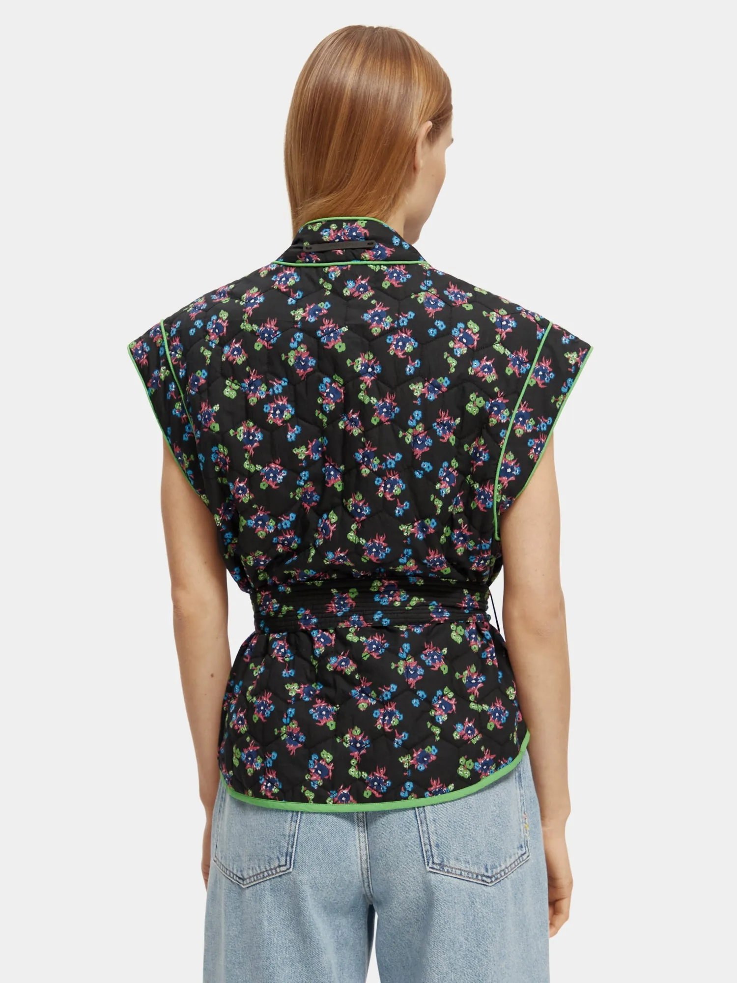 Honeycomb quilted gilet sold by Scotch and Soda product image thumbnail 3