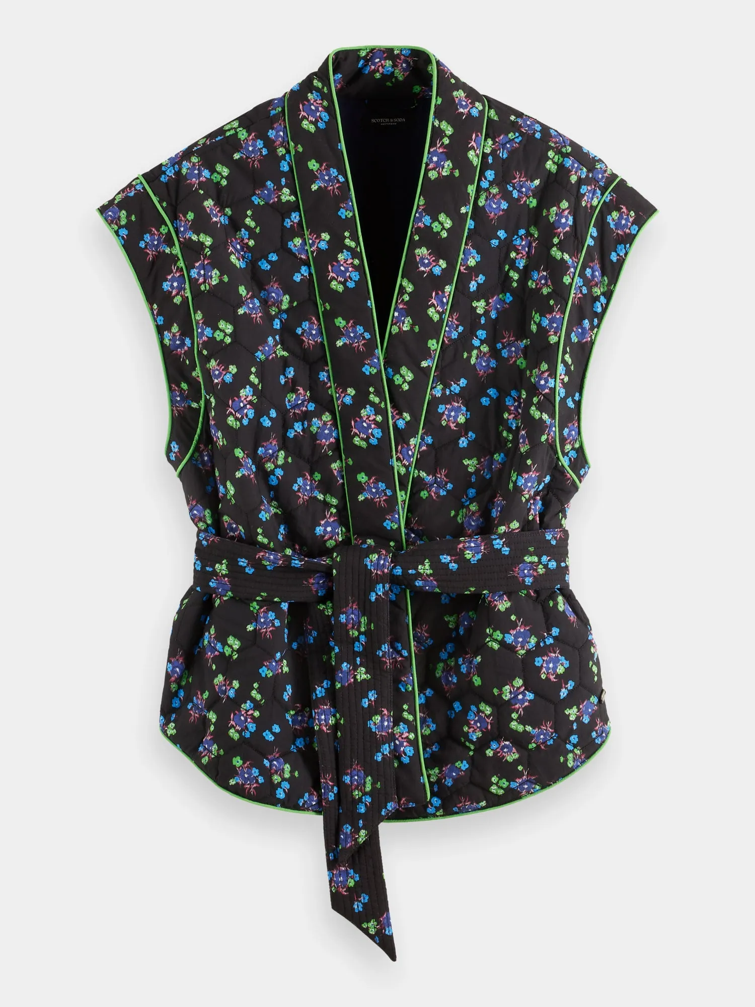 Honeycomb quilted gilet sold by Scotch and Soda product image thumbnail 2