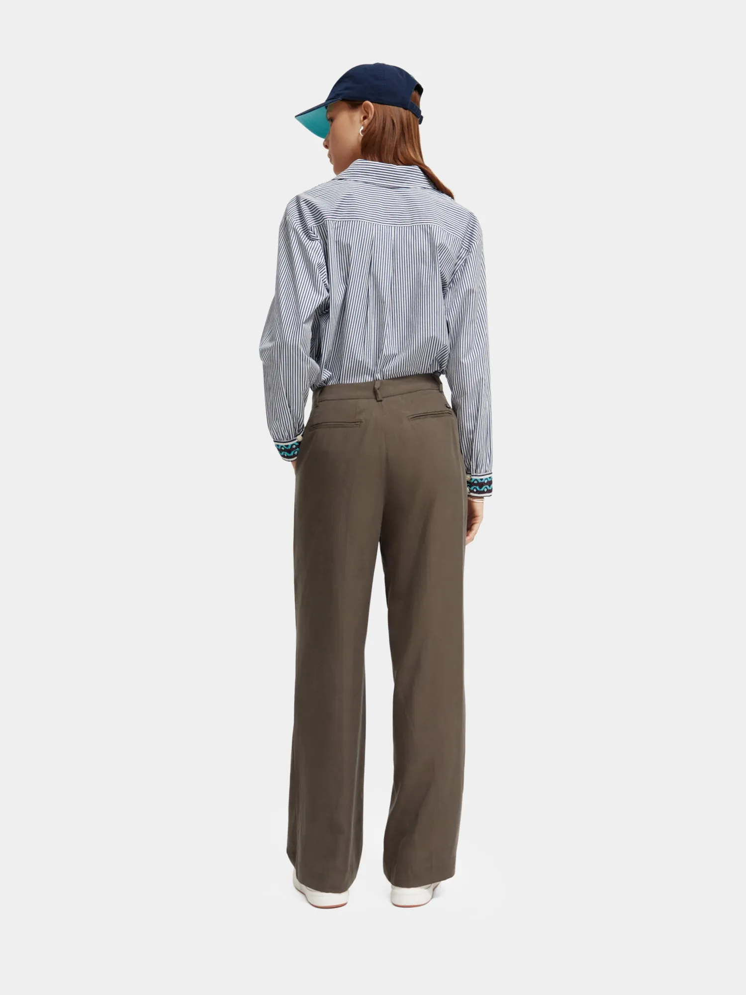 Pleated wide fit pants sold by Scotch and Soda product image thumbnail 3