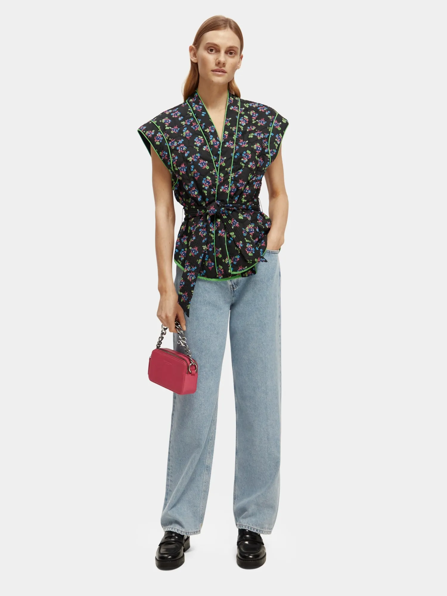 Honeycomb quilted gilet sold by Scotch and Soda product image thumbnail 4