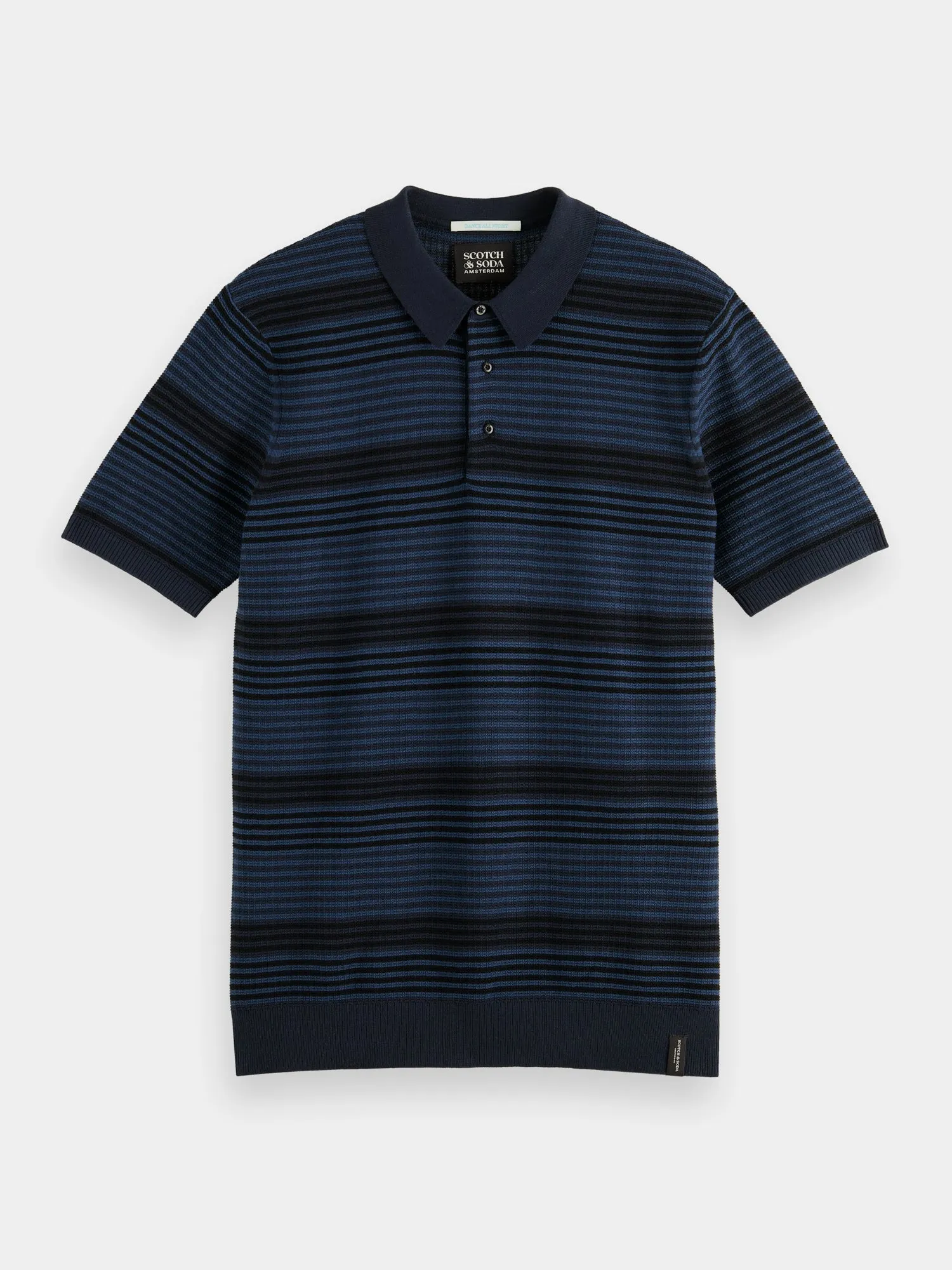 Regular-fit organic cotton polo shirt sold by Scotch and Soda product image thumbnail 2