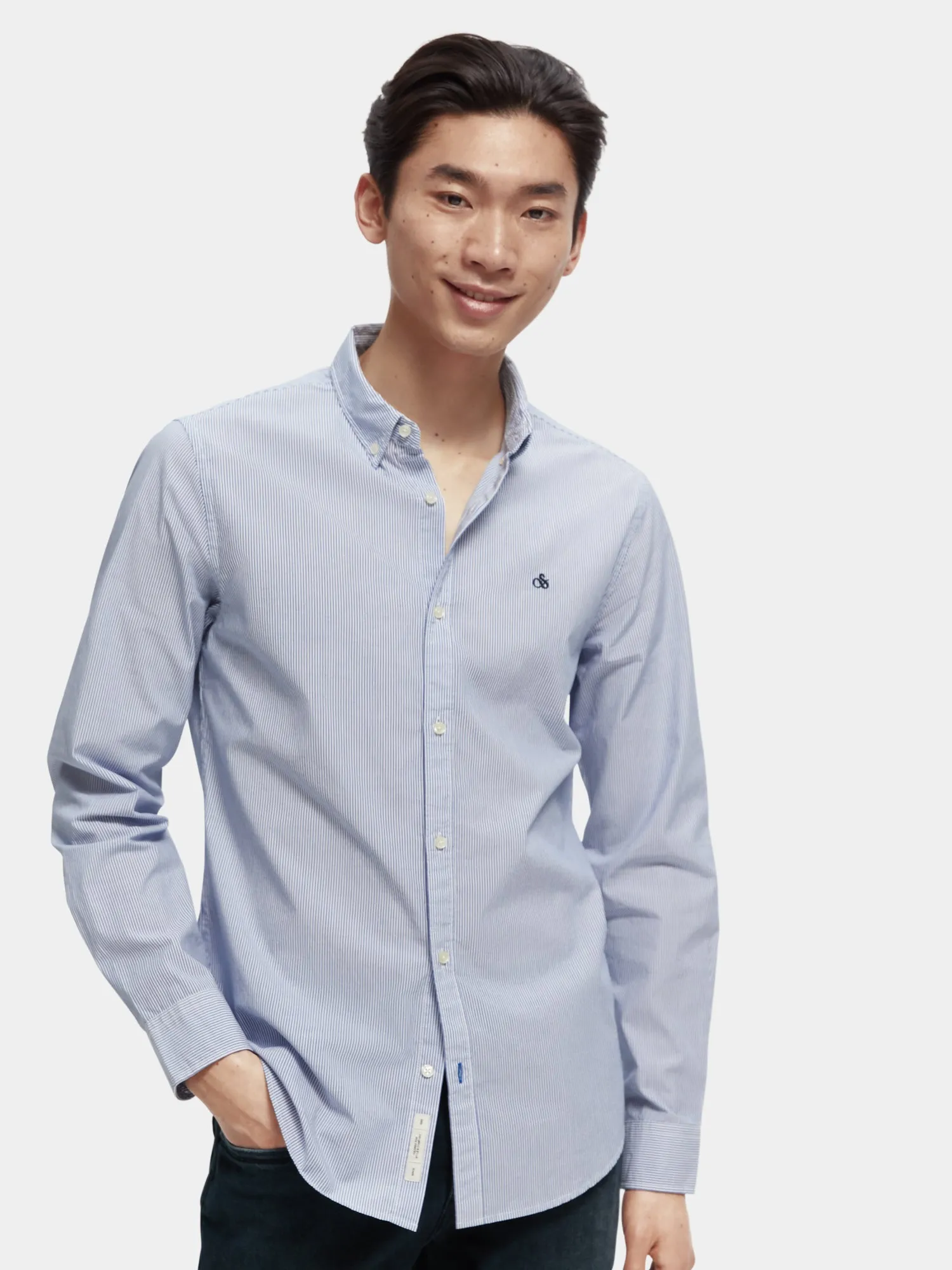 Yarn-dyed shirt sold by Scotch and Soda product image thumbnail 2