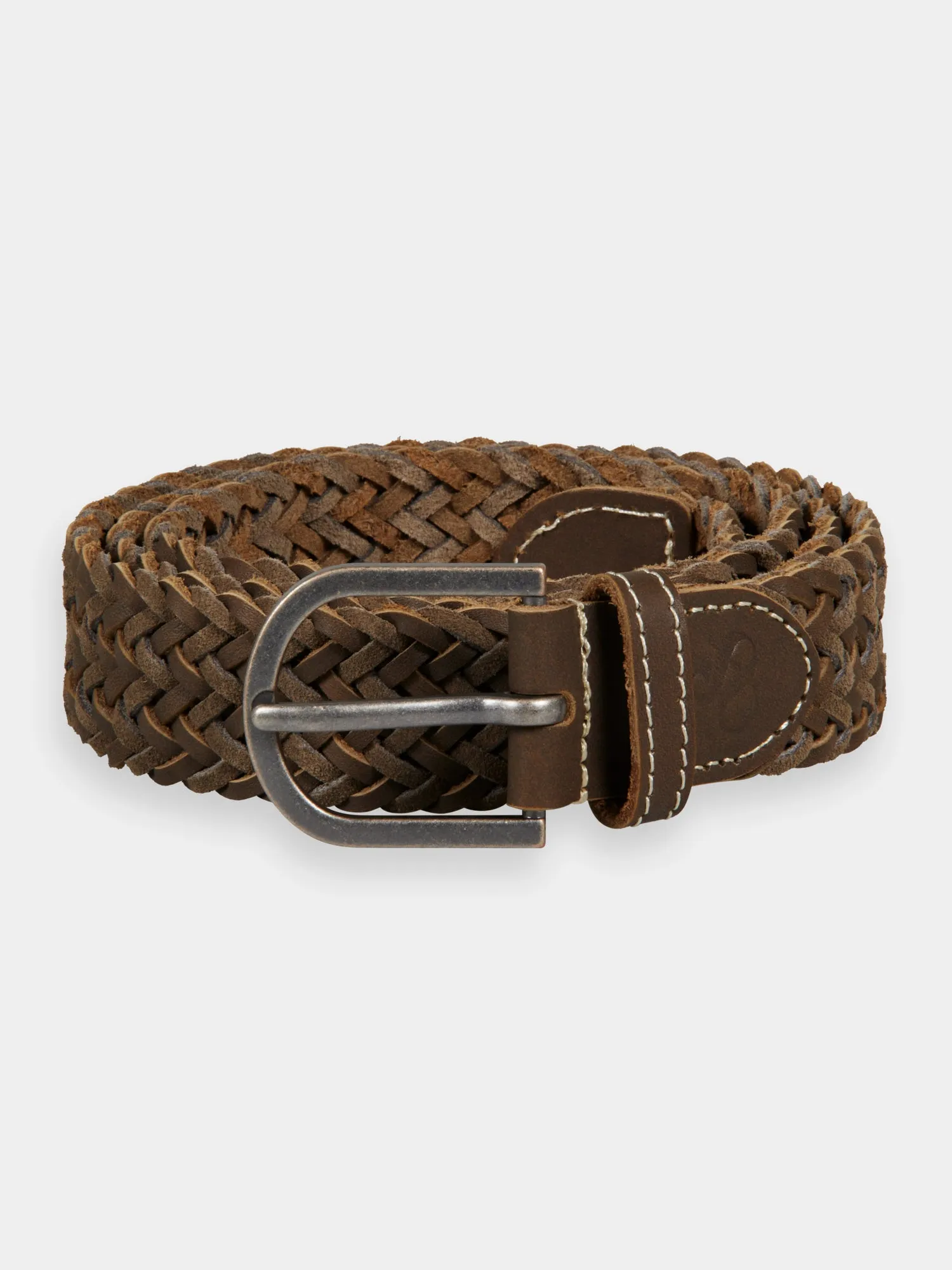 Braided leather belt sold by Scotch and Soda