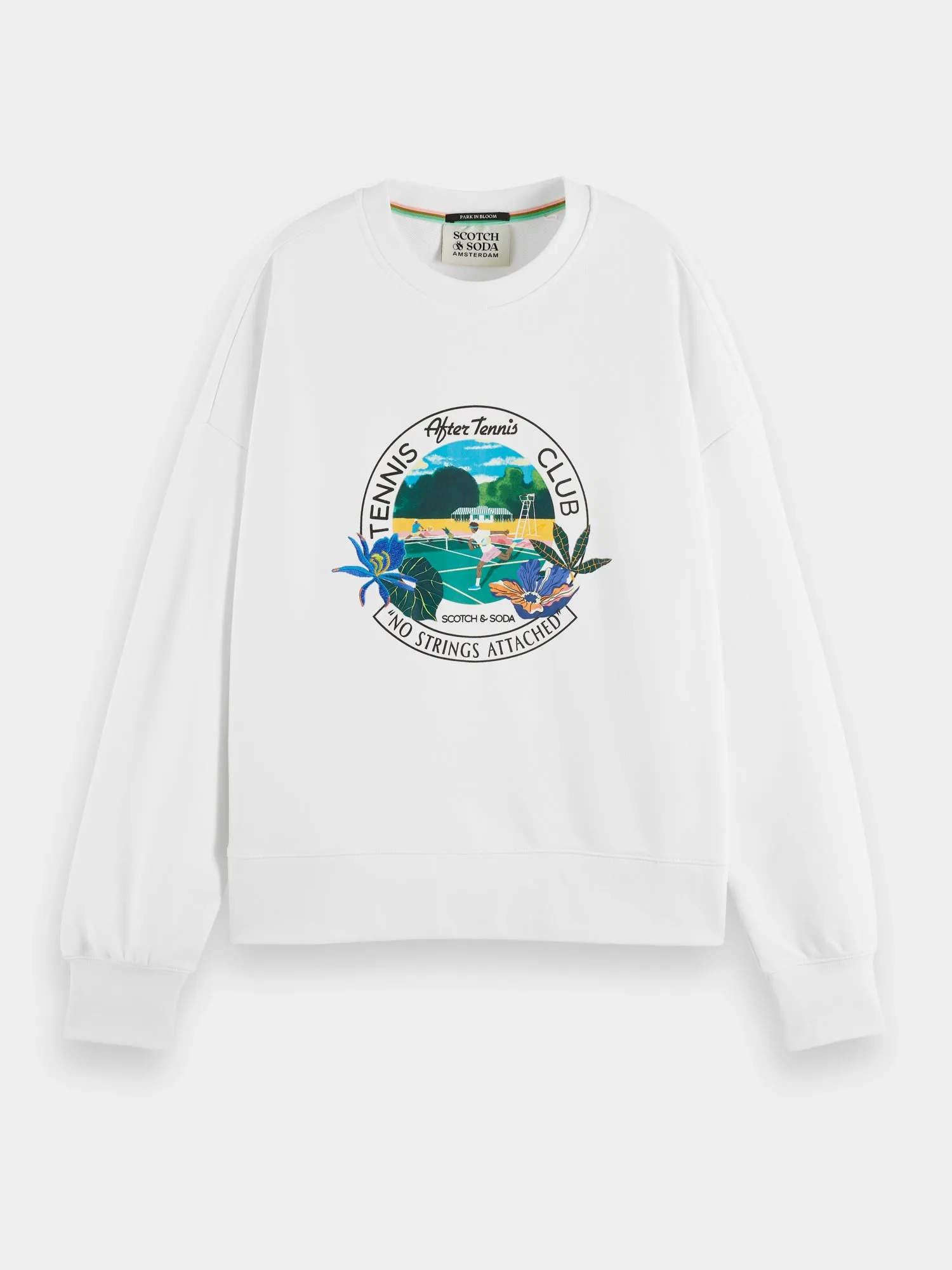 Loose-fit crewneck sweater sold by Scotch and Soda product image thumbnail 2