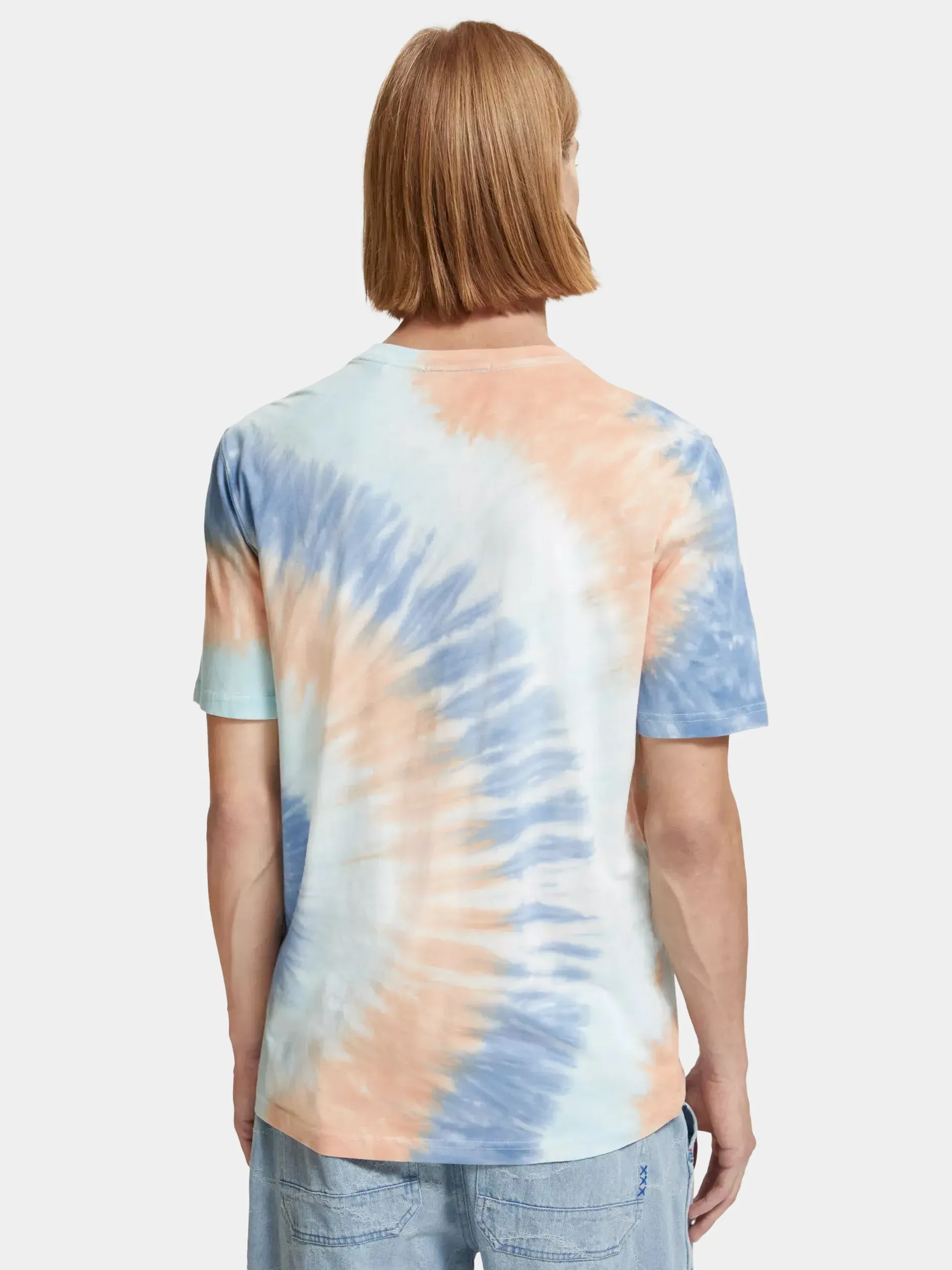 Tie-dyed t-shirt sold by Scotch and Soda product image thumbnail 3