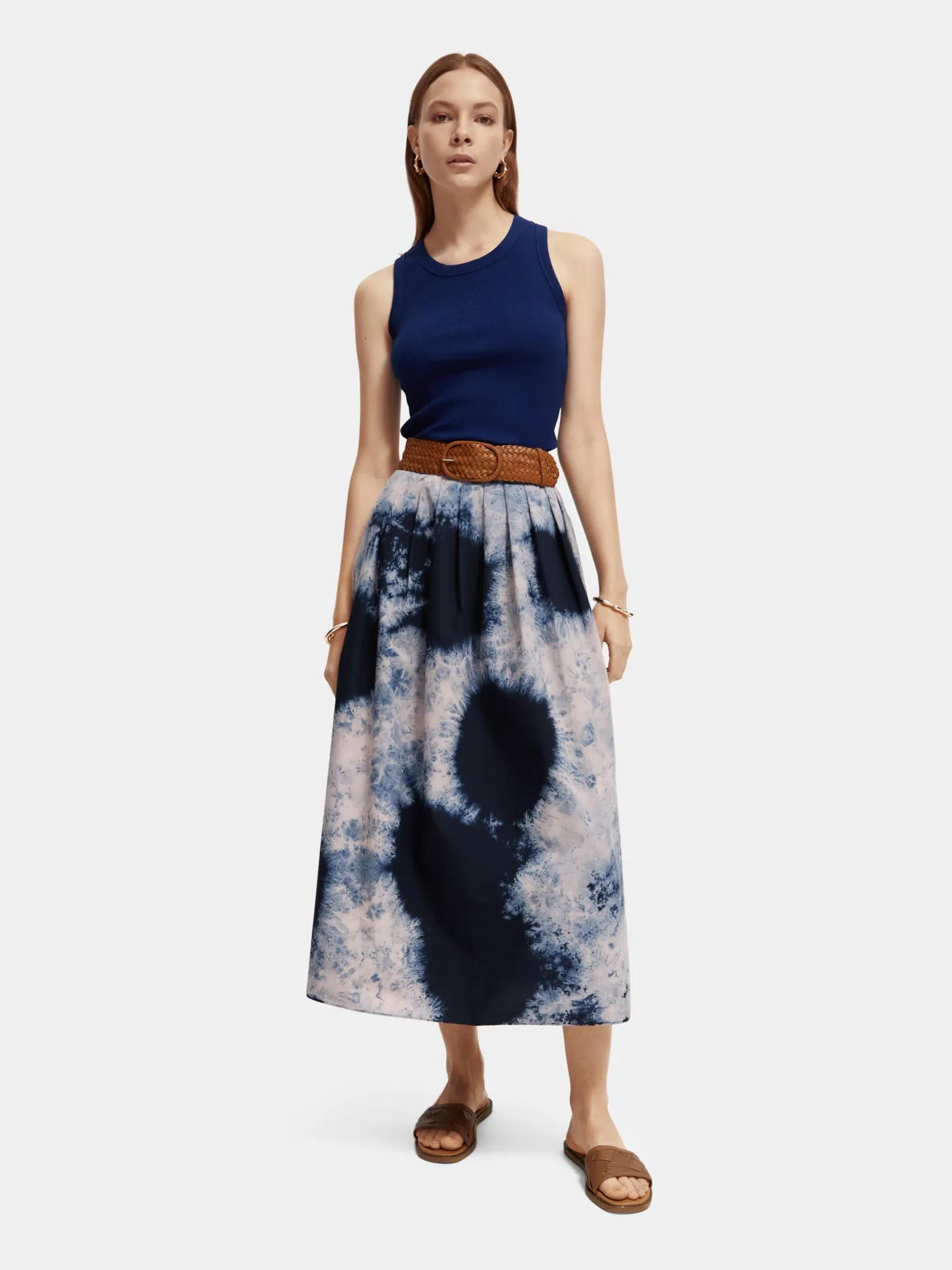 Braided leather belt sold by Scotch and Soda product image thumbnail 3