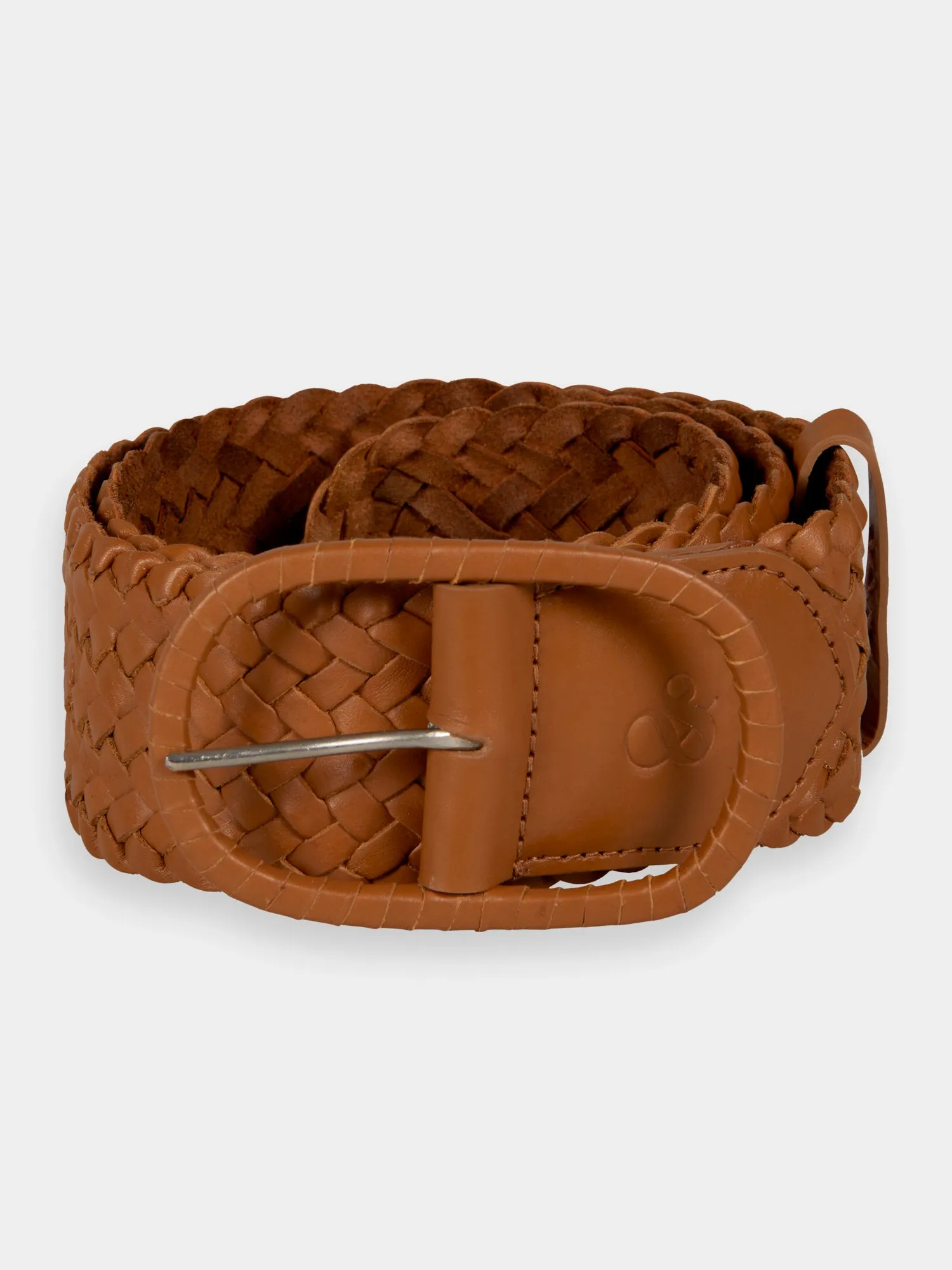 Braided leather belt sold by Scotch and Soda