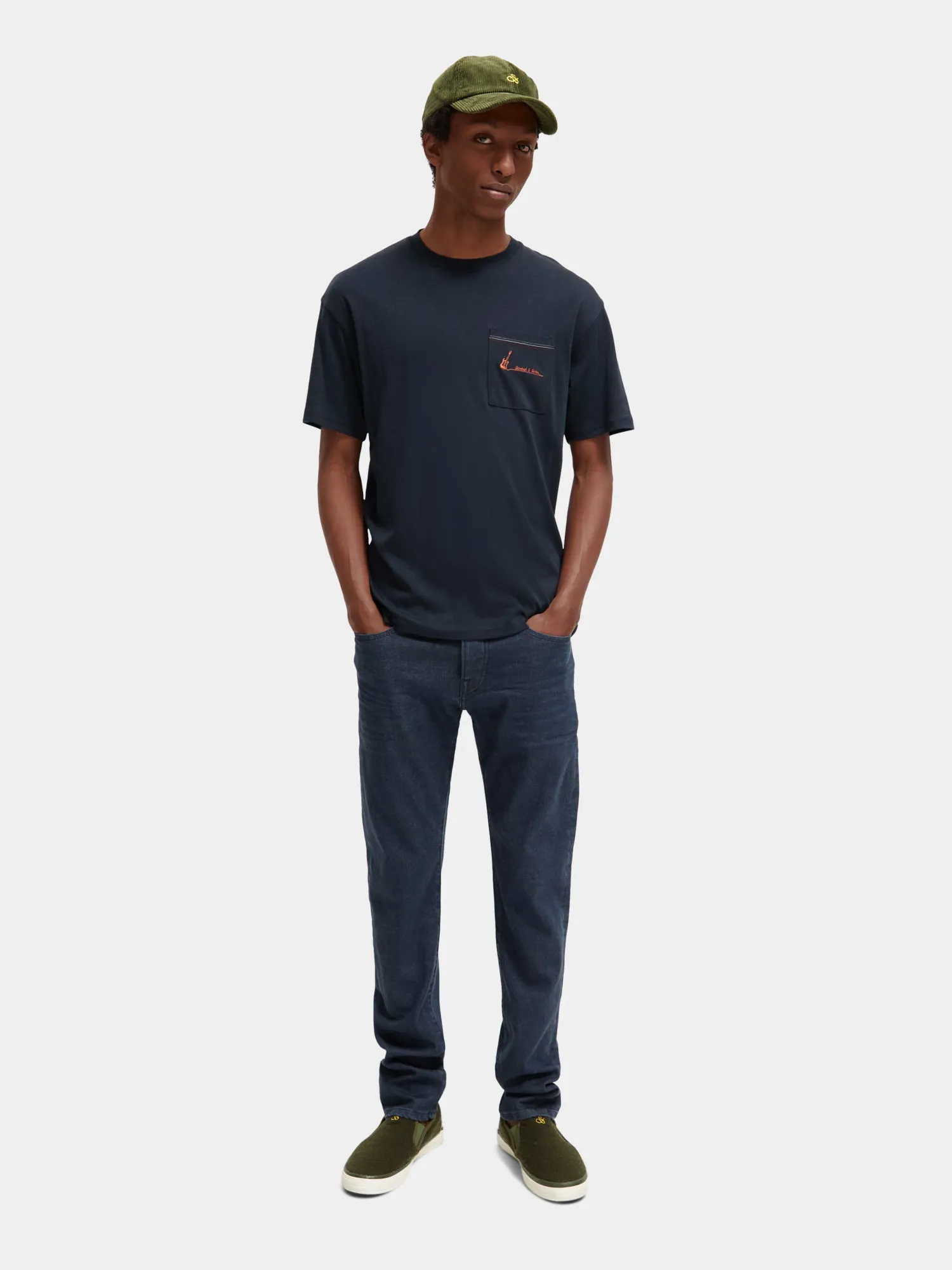 Relaxed-fit pocketed t-shirt sold by Scotch and Soda product image thumbnail 4