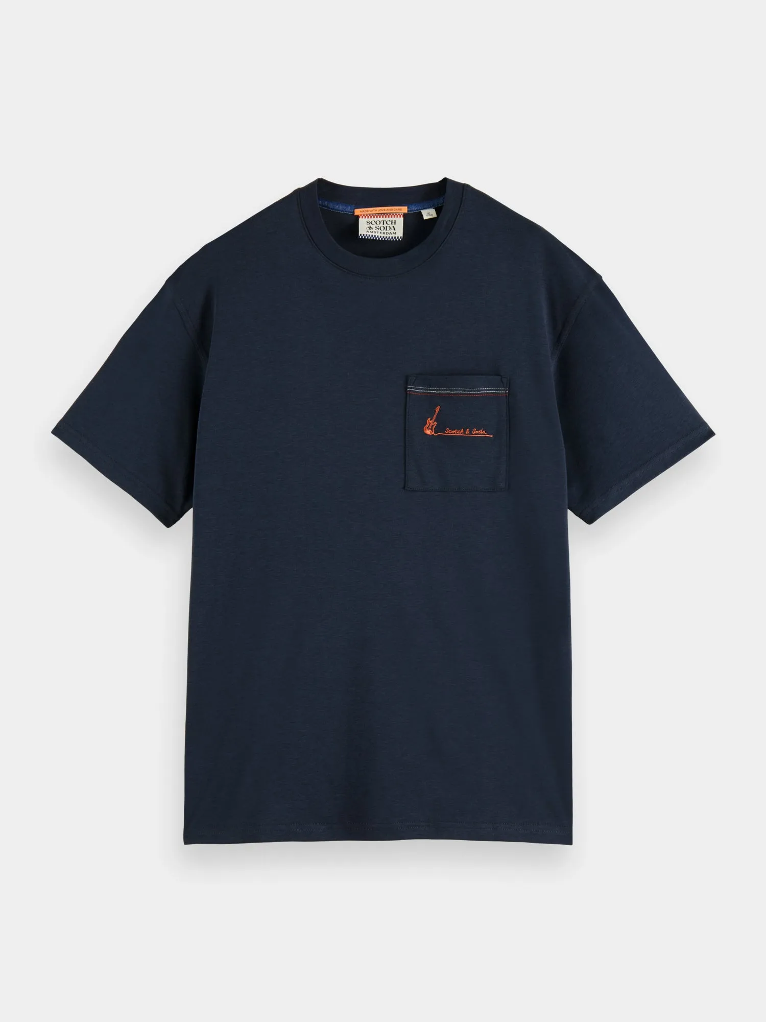 Relaxed-fit pocketed t-shirt sold by Scotch and Soda product image thumbnail 2