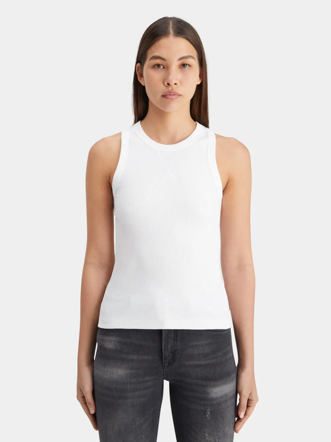 Slim fit racer tank sold by Scotch and Soda