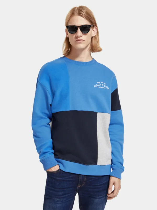 Colourblock sweatshirt sold by Scotch and Soda