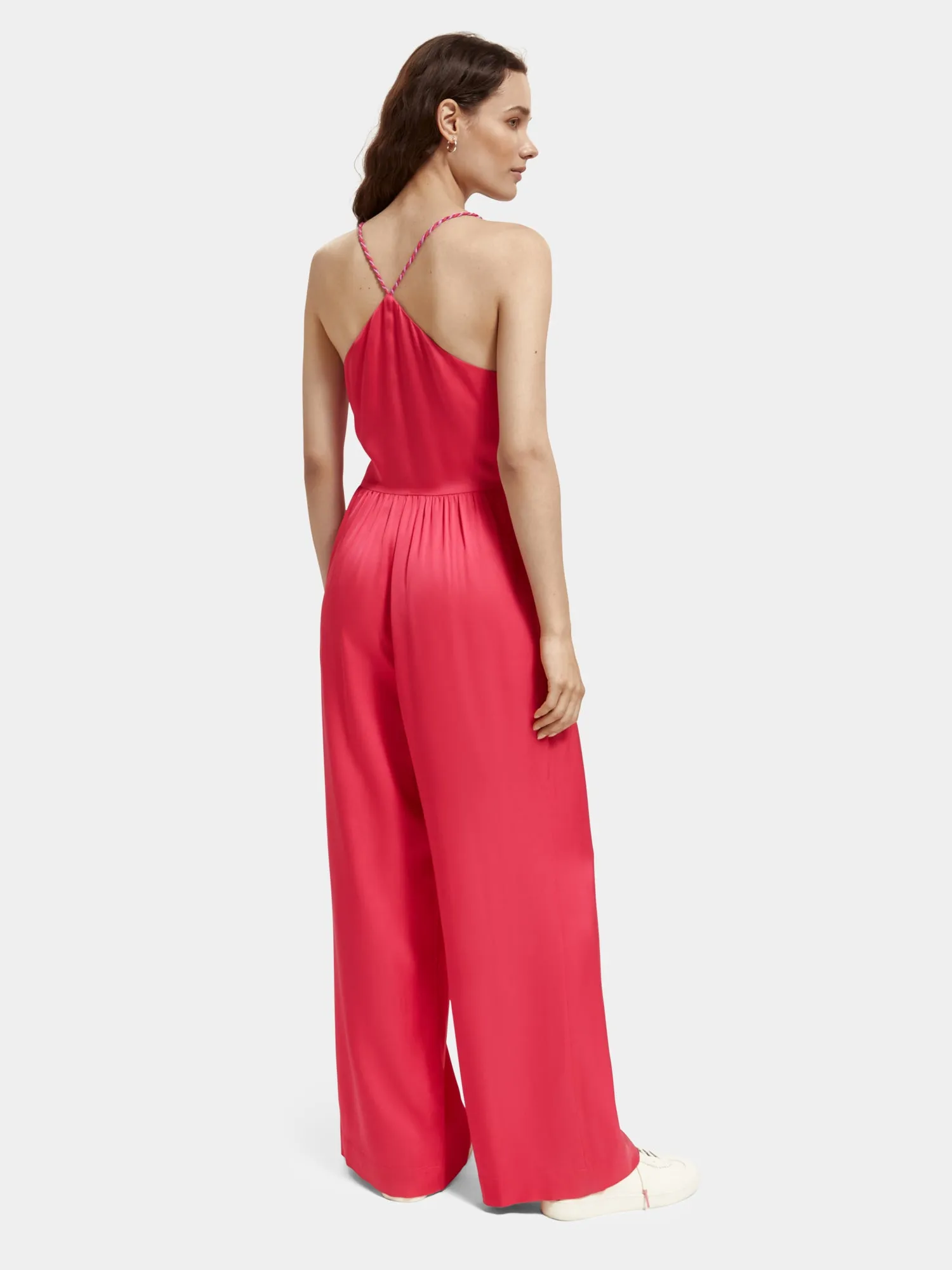V-neck racerback jumpsuit sold by Scotch and Soda product image thumbnail 3