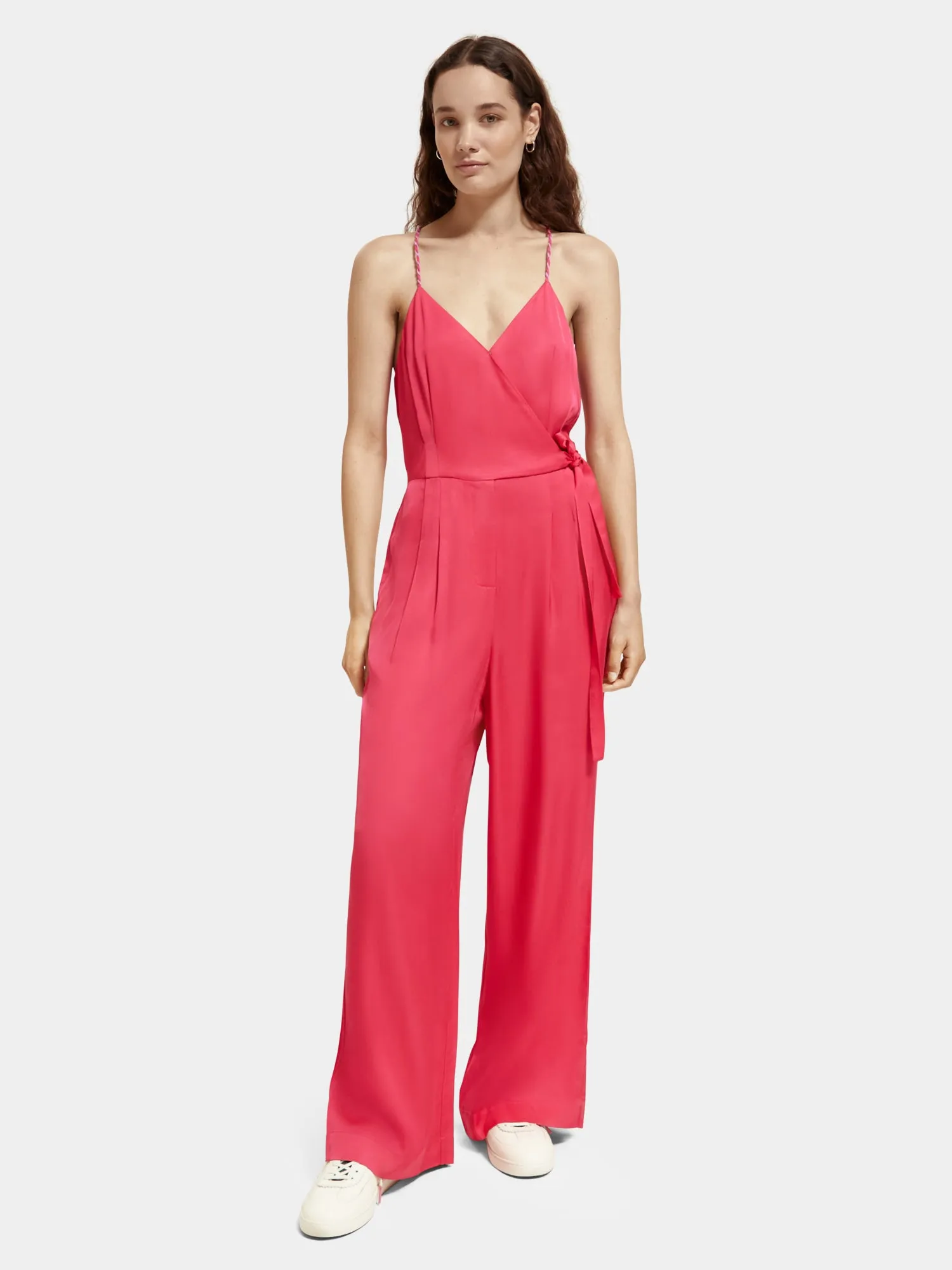 V-neck racerback jumpsuit sold by Scotch and Soda product image thumbnail 5