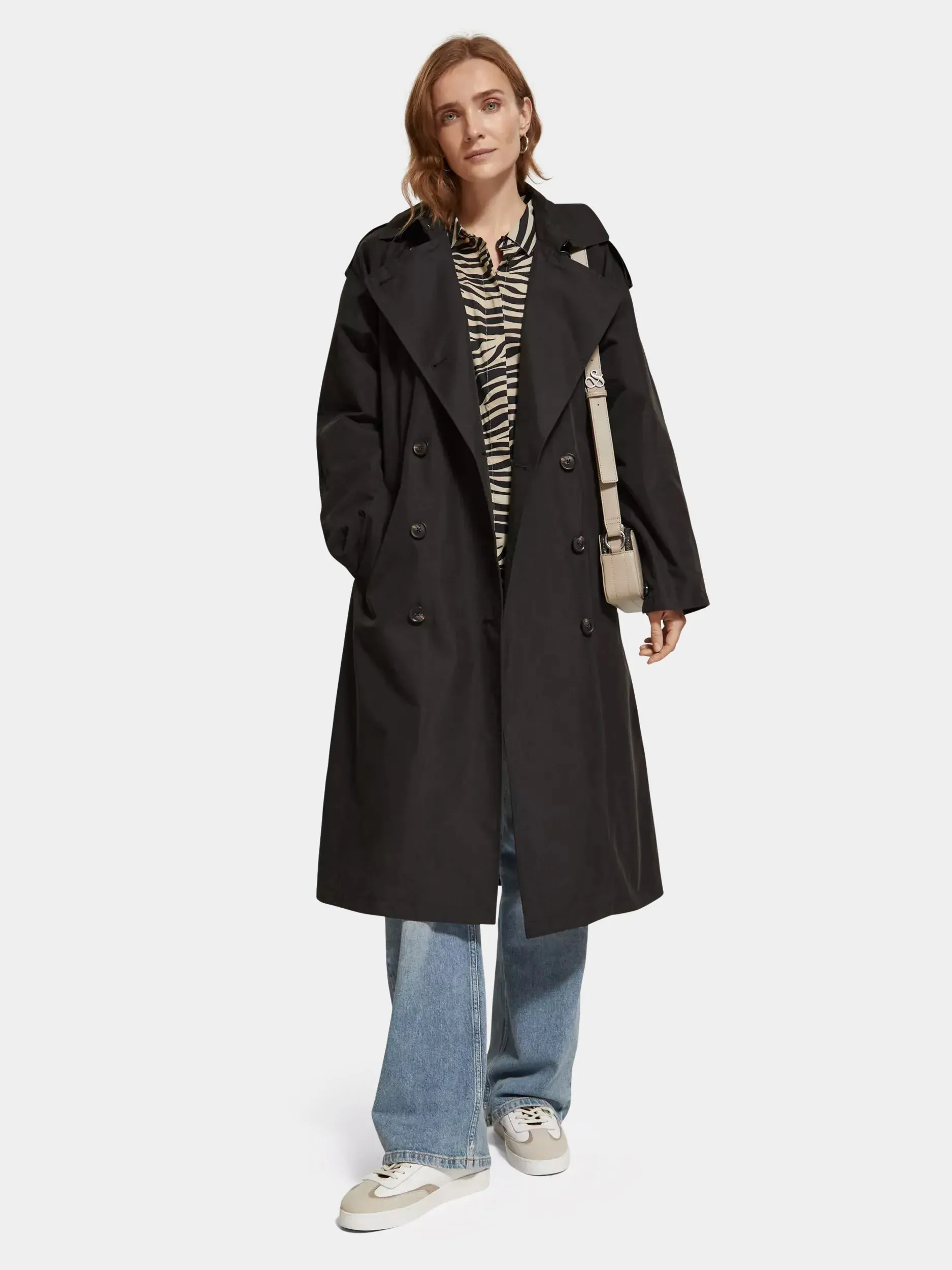 Oversized trench coat sold by Scotch and Soda product image thumbnail 5