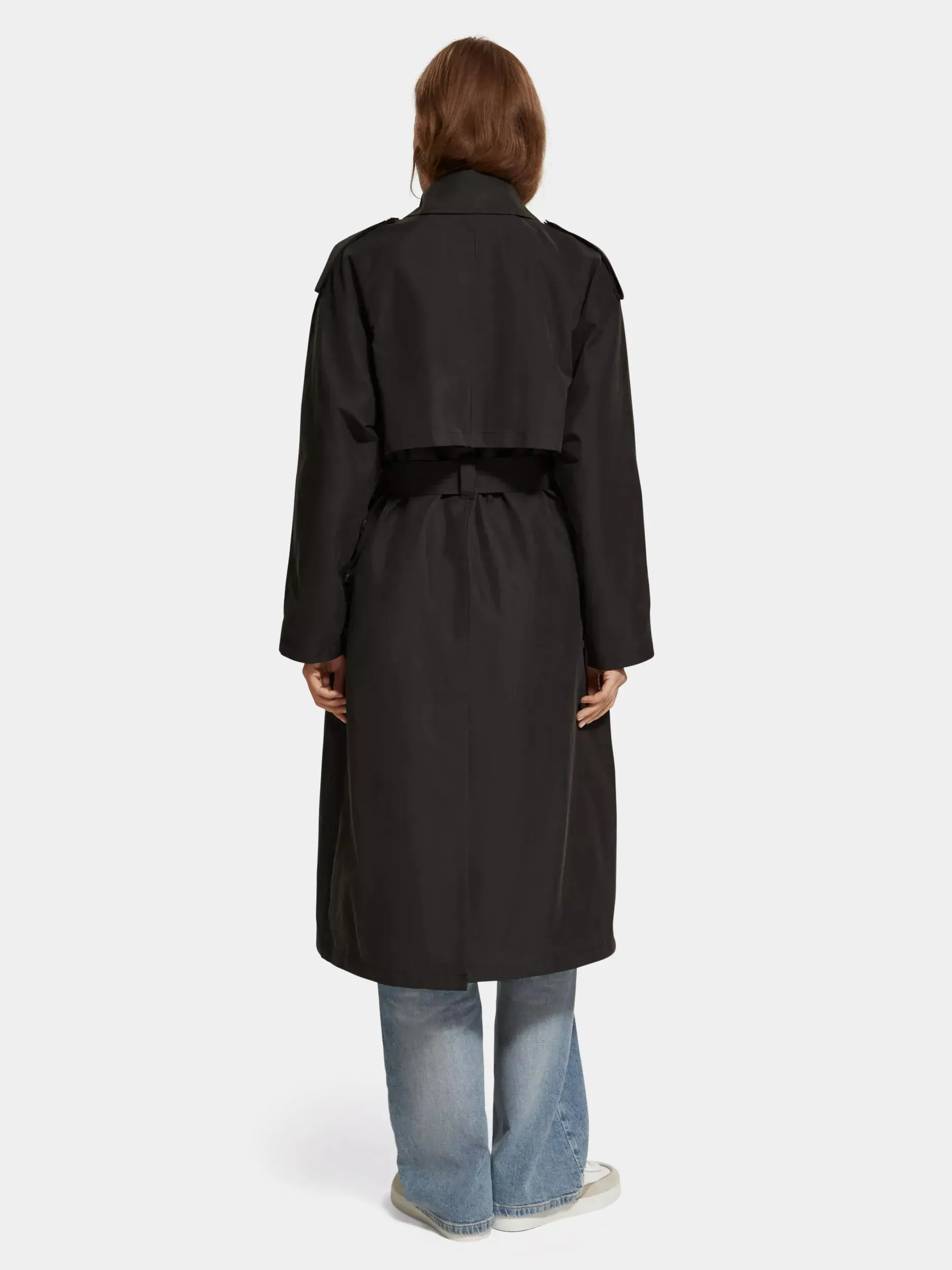 Oversized trench coat sold by Scotch and Soda product image thumbnail 3