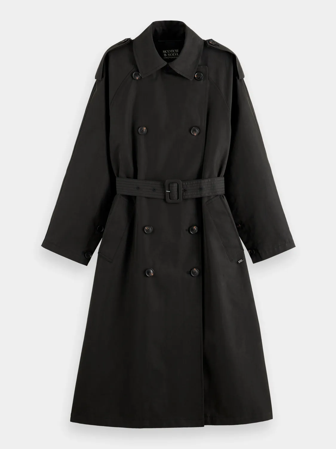Oversized trench coat sold by Scotch and Soda product image thumbnail 2