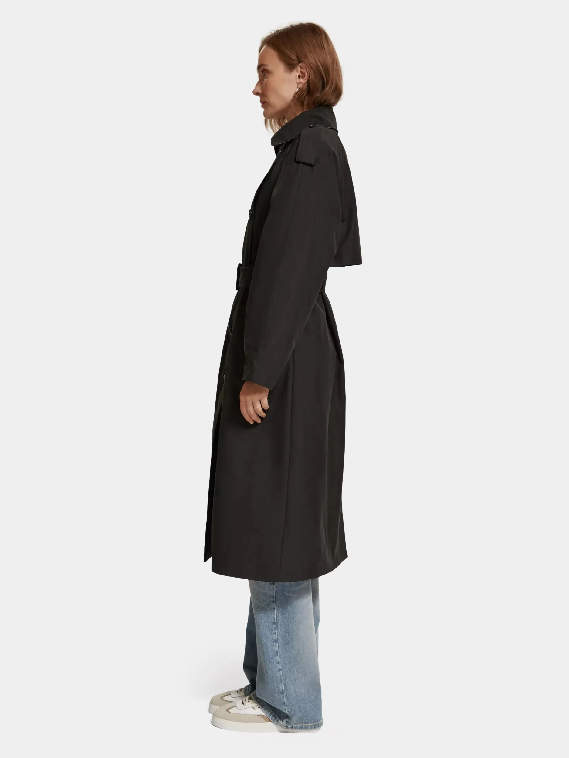 Oversized trench coat sold by Scotch and Soda product image thumbnail 4