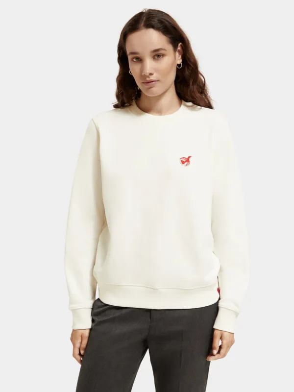 Regular-fit artwork sweatshirt sold by Scotch and Soda