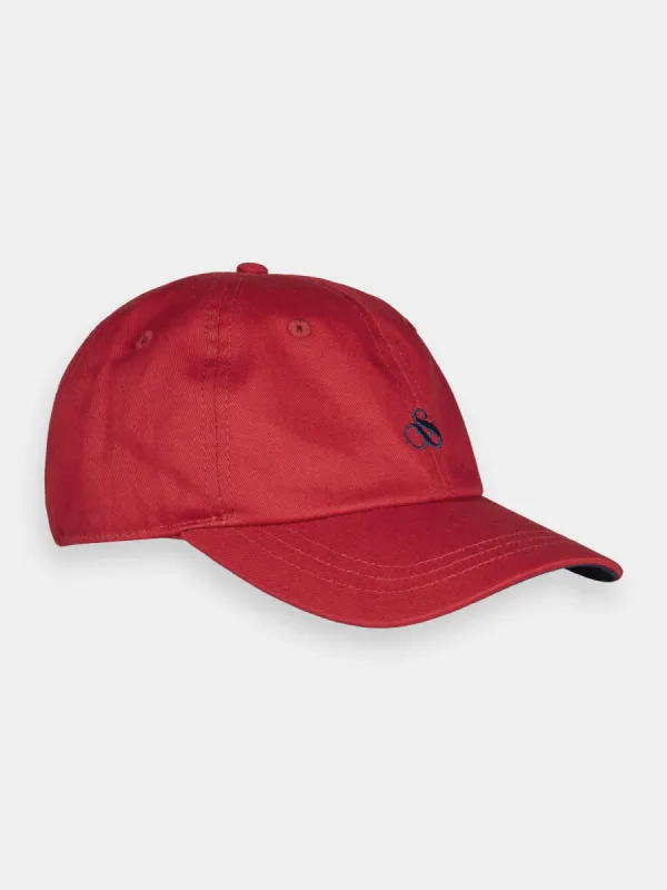 Embroidered twill cap sold by Scotch & Soda