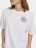Loose-fit graphic t-shirt sold by Scotch and Soda