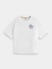 Loose-fit graphic t-shirt sold by Scotch and Soda