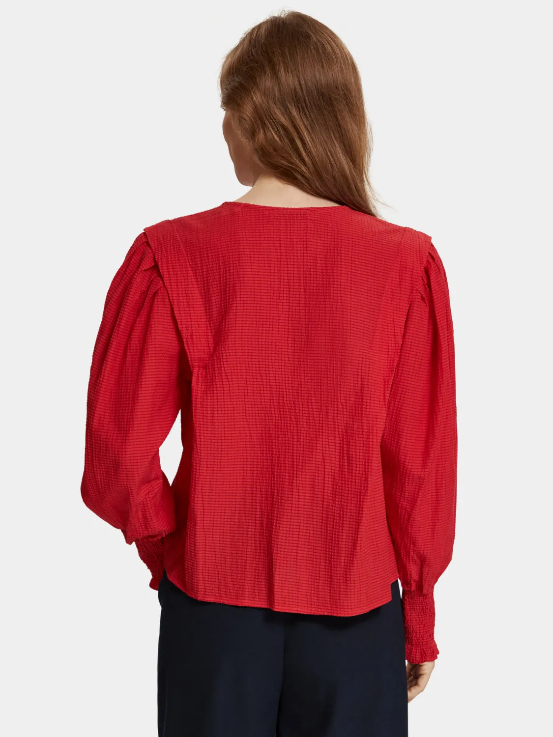 V-neck blouse sold by Scotch and Soda product image thumbnail 3