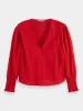 V-neck blouse sold by Scotch and Soda