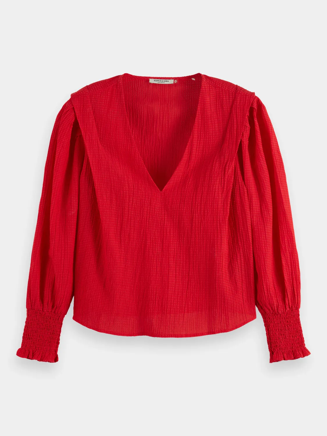 V-neck blouse sold by Scotch and Soda product image thumbnail 2