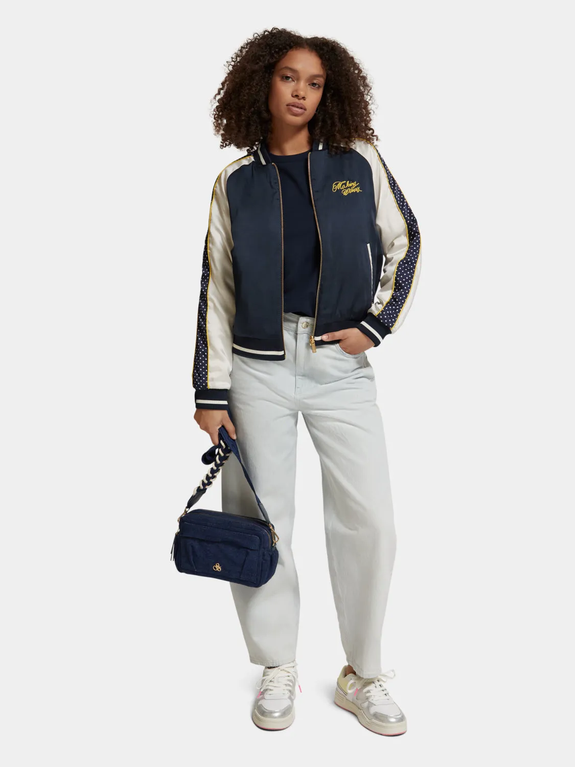 Reversible bomber jacket sold by Scotch and Soda product image thumbnail 5