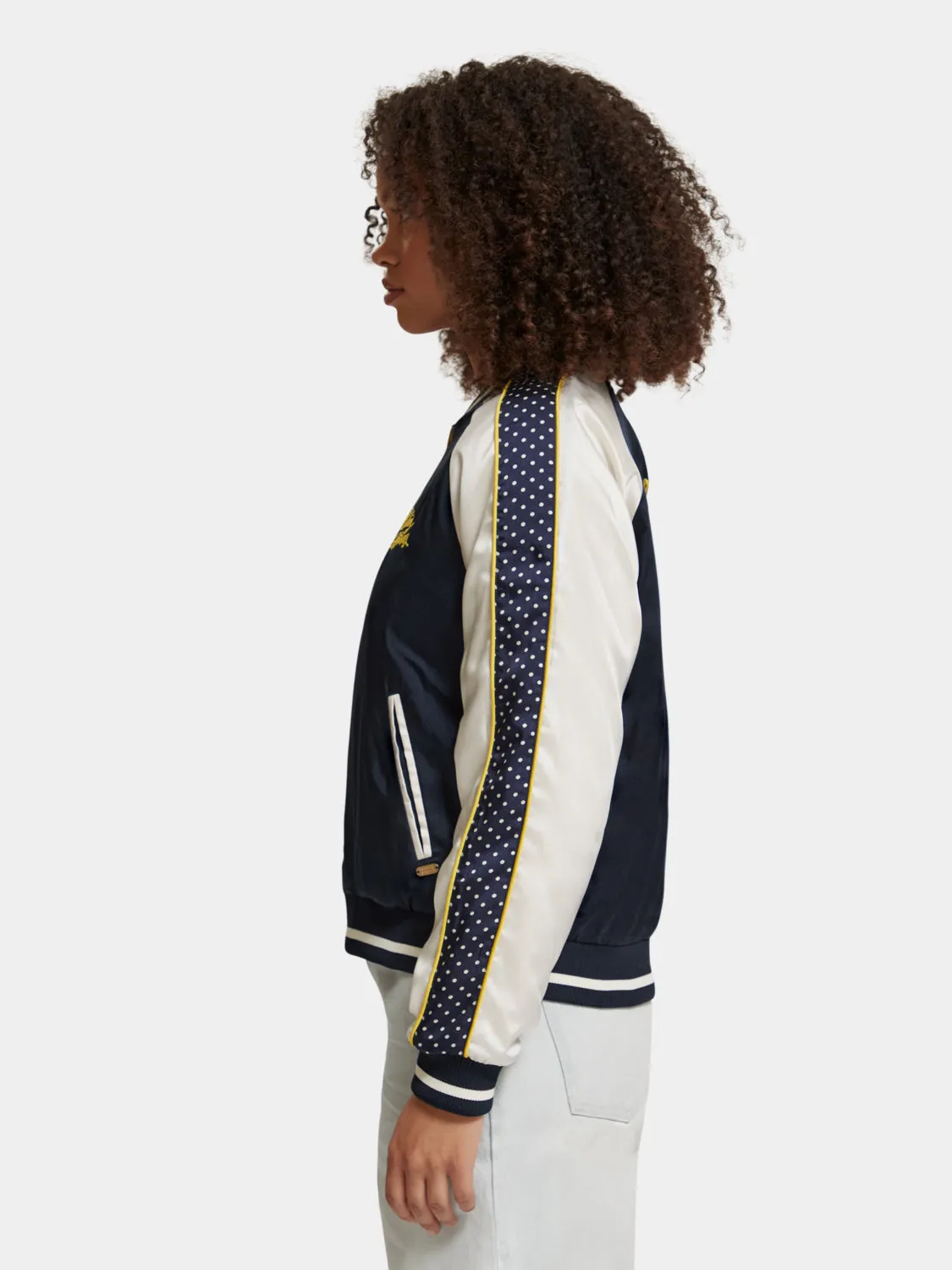 Reversible bomber jacket sold by Scotch and Soda product image thumbnail 4