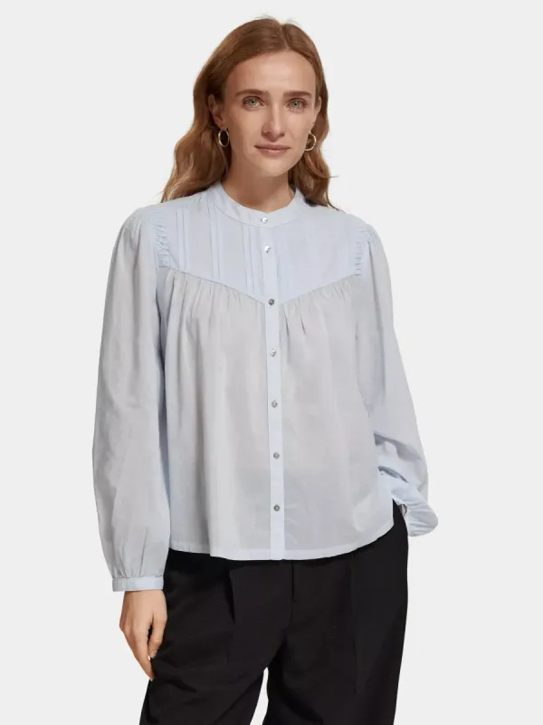Pintuck blouse sold by Scotch and Soda