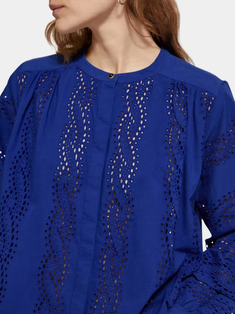 Broderie anglaise blouse sold by Scotch & Soda product image thumbnail 5