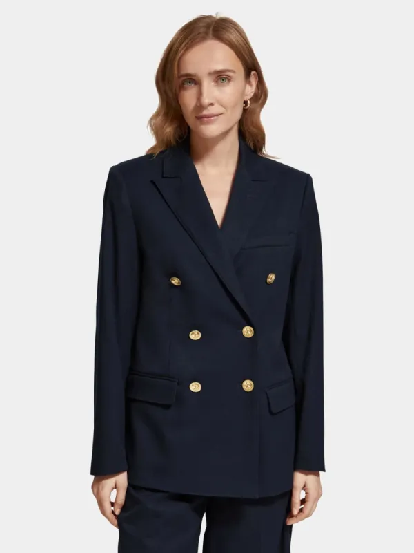 Twill double-breasted blazer sold by Scotch and Soda