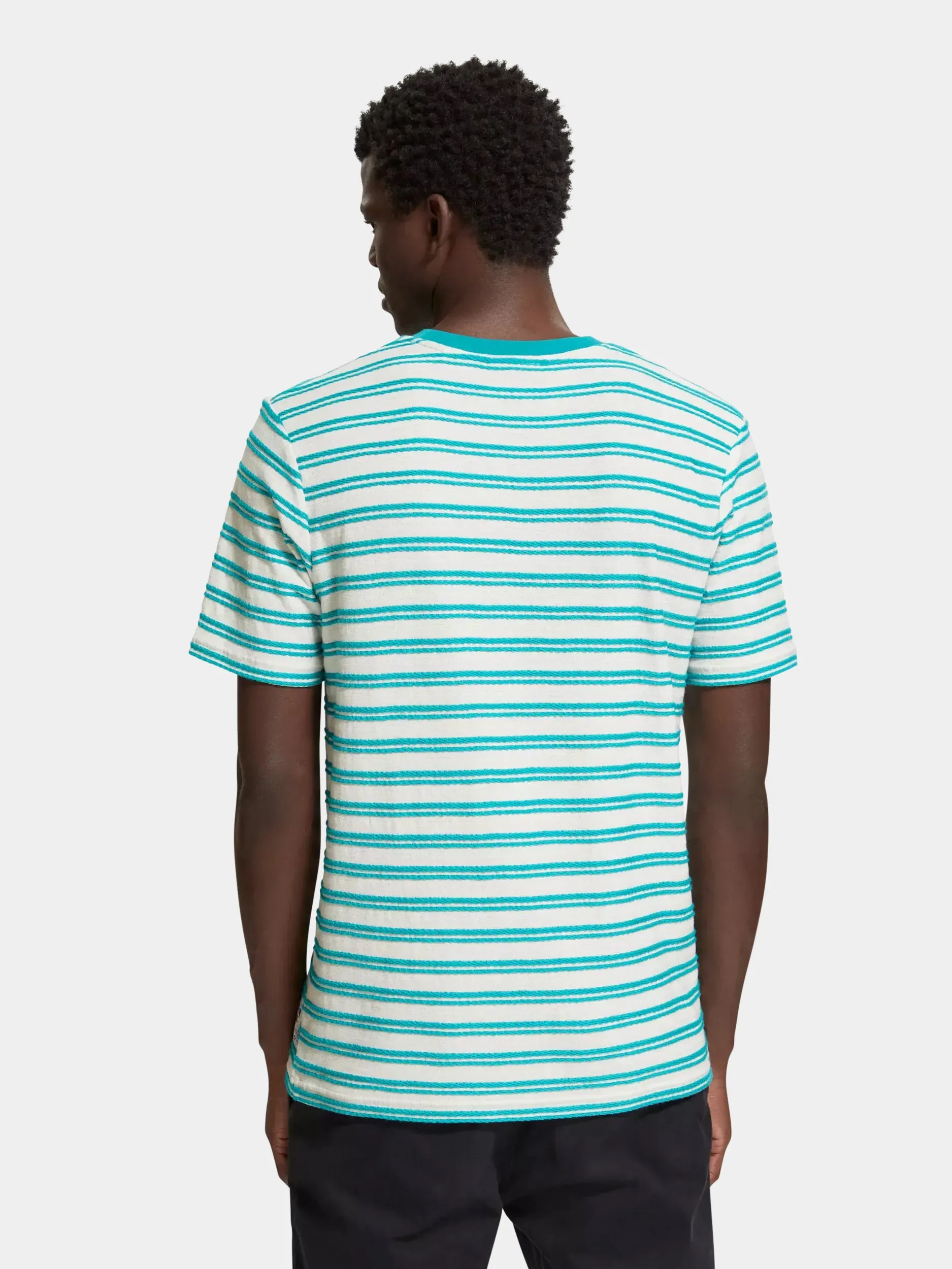 Striped pocket t-shirt sold by Scotch and Soda product image thumbnail 3