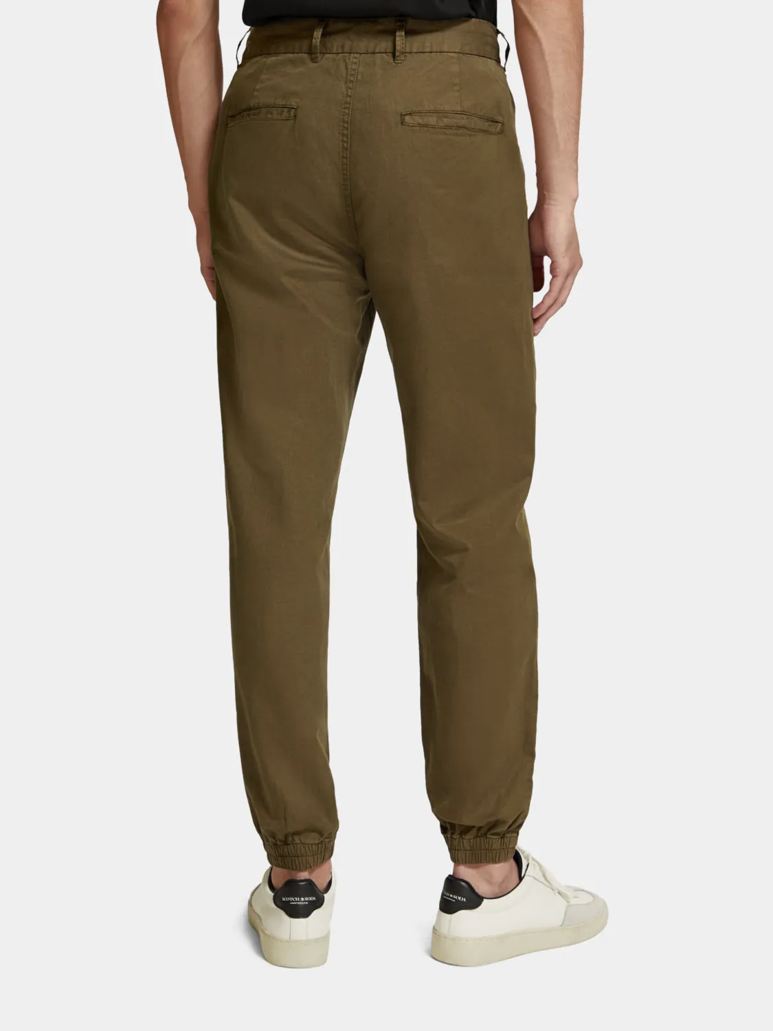 Linen blend chino joggers sold by Scotch and Soda product image thumbnail 3