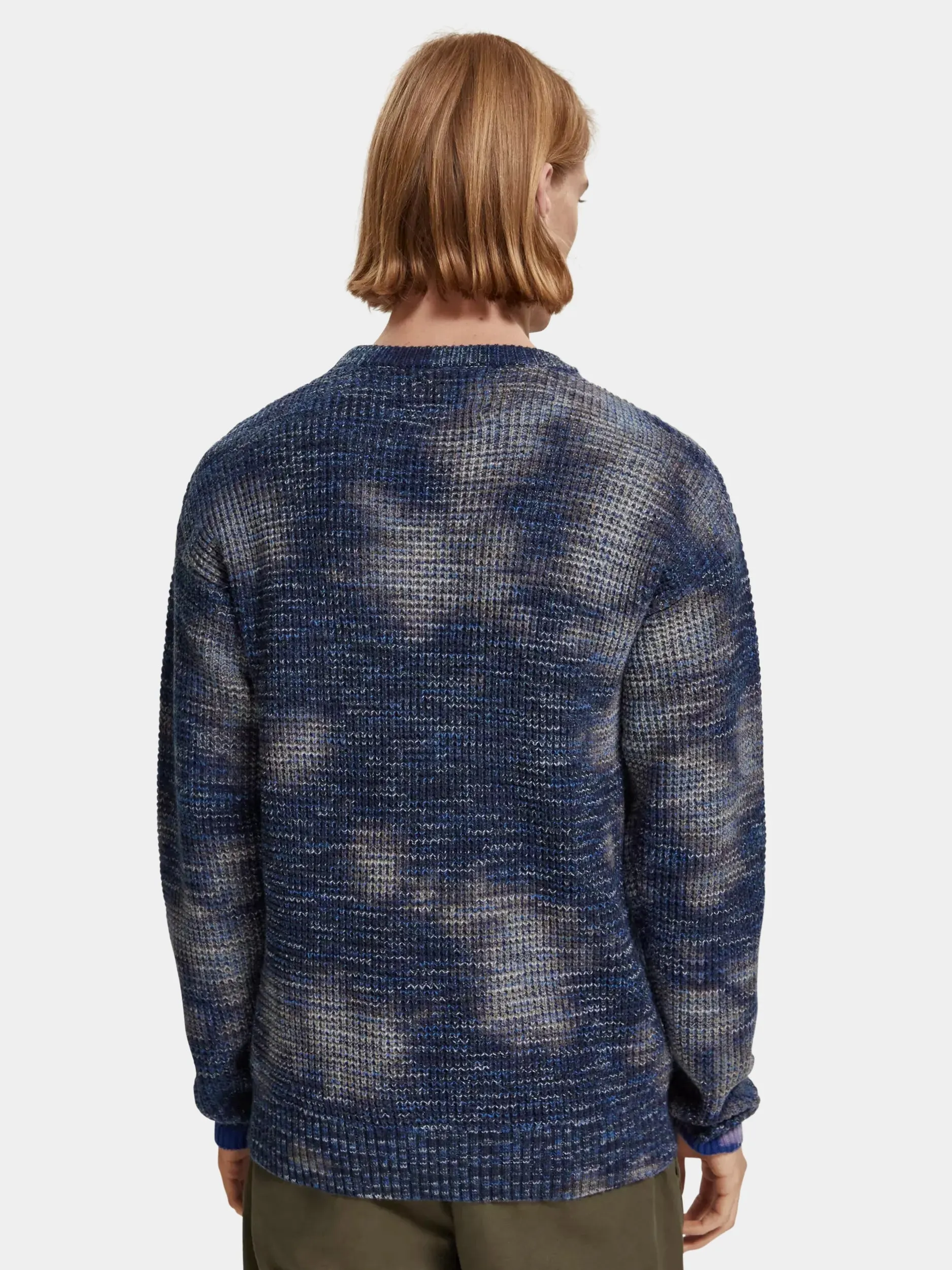 Waffle melange pullover sold by Scotch and Soda product image thumbnail 3