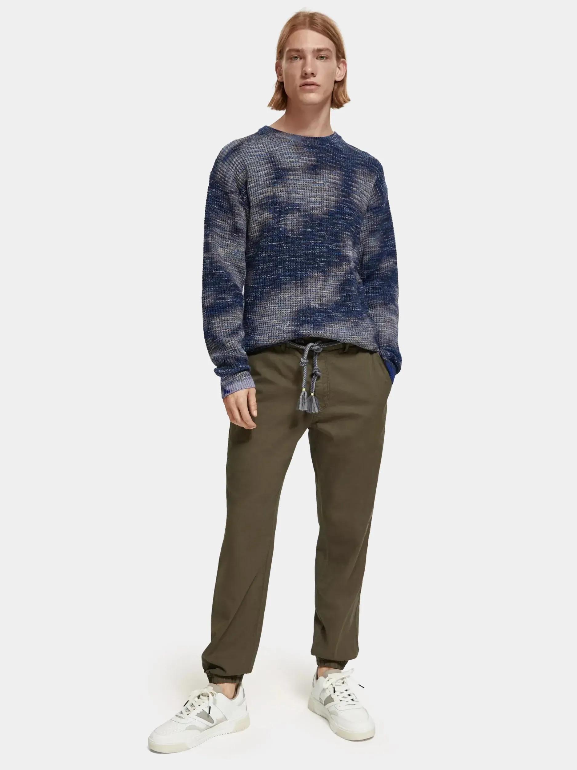 Waffle melange pullover sold by Scotch and Soda product image thumbnail 4