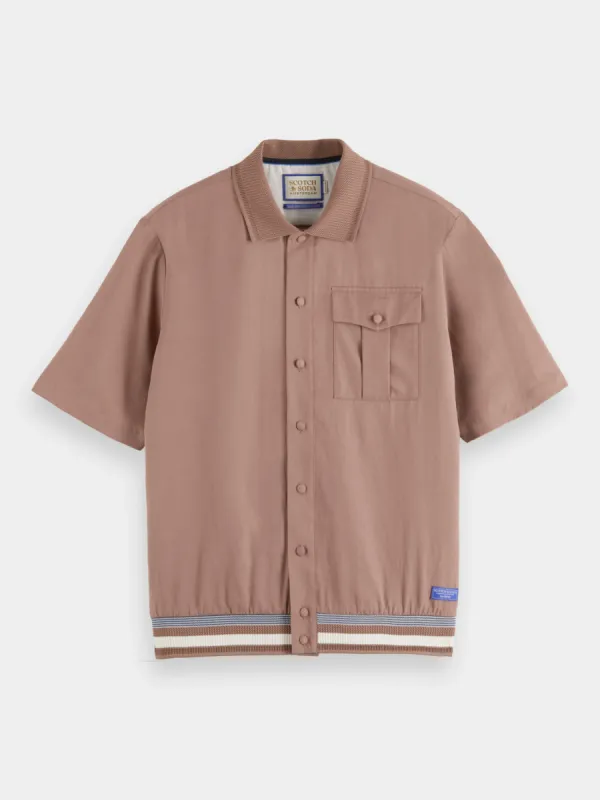 Tencel polo sold by Scotch and Soda