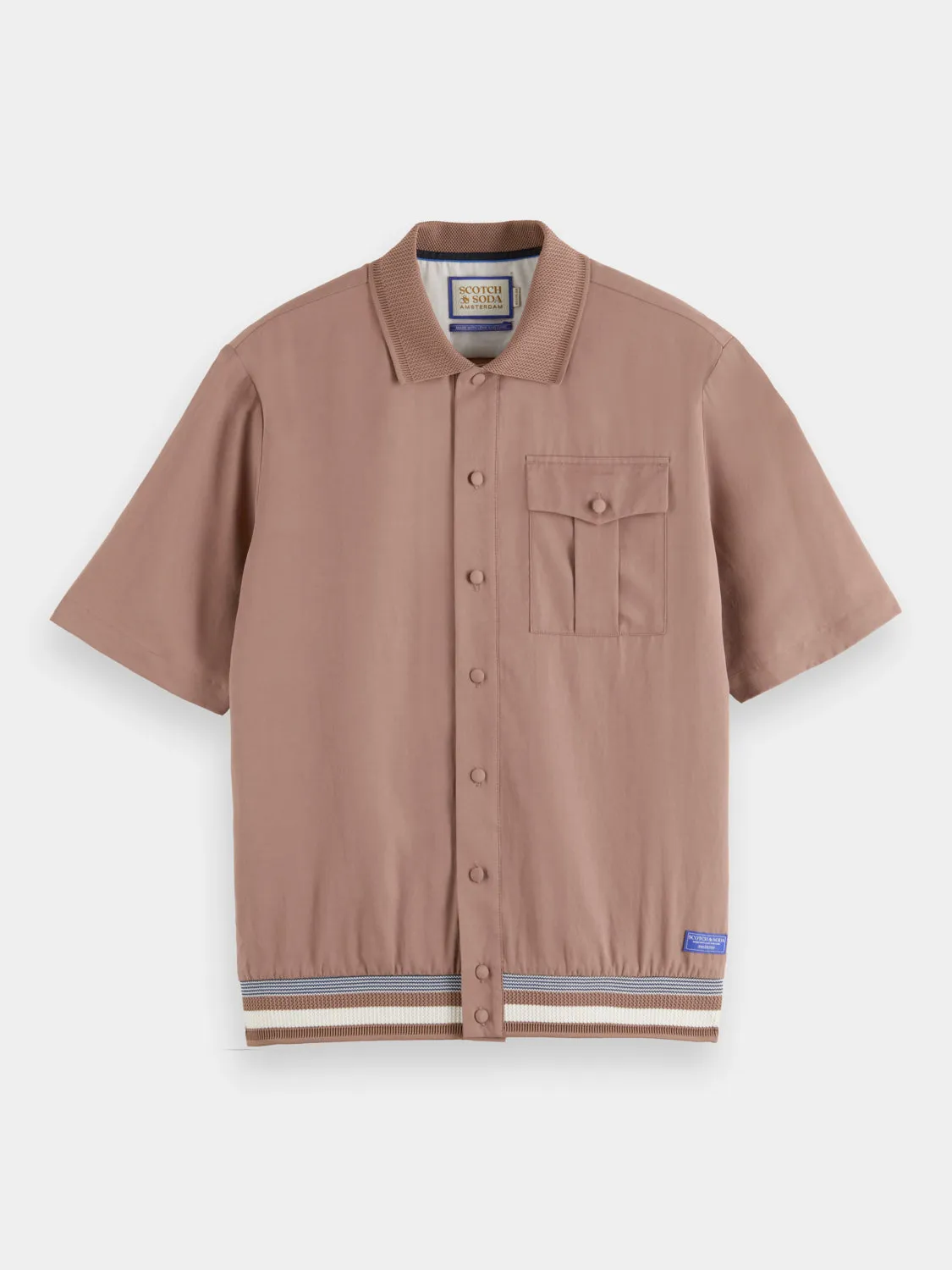 Tencel polo sold by Scotch and Soda