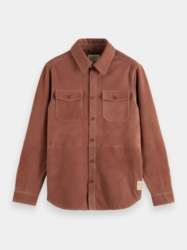 Suede shirt sold by Scotch and Soda