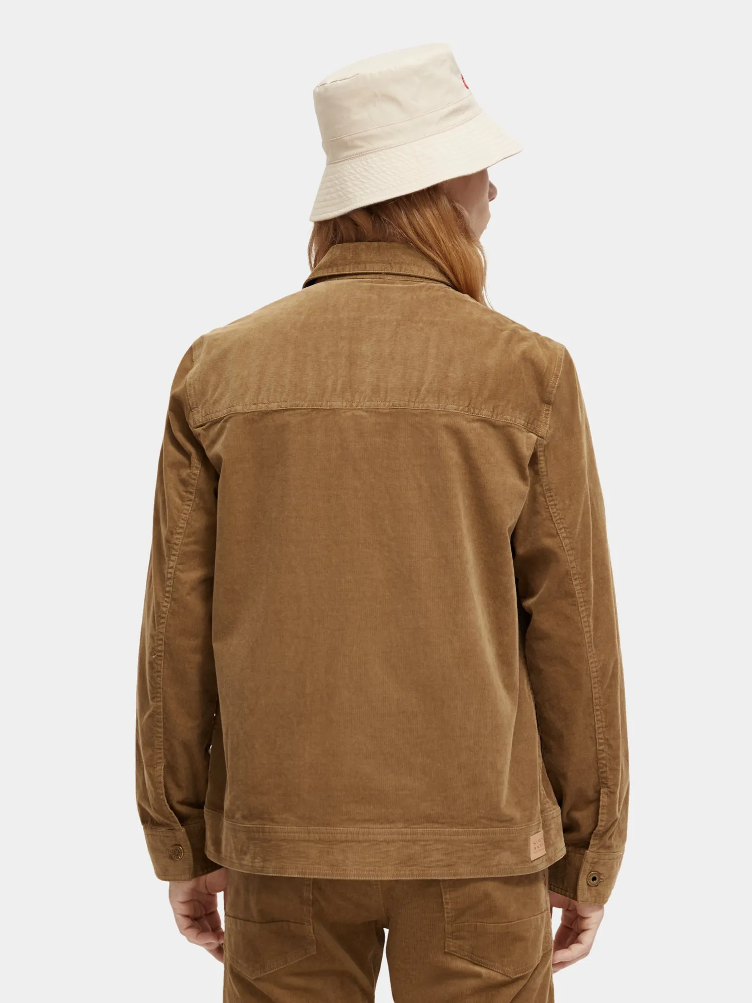 Organic cotton corduroy overshirt sold by Scotch and Soda product image thumbnail 3