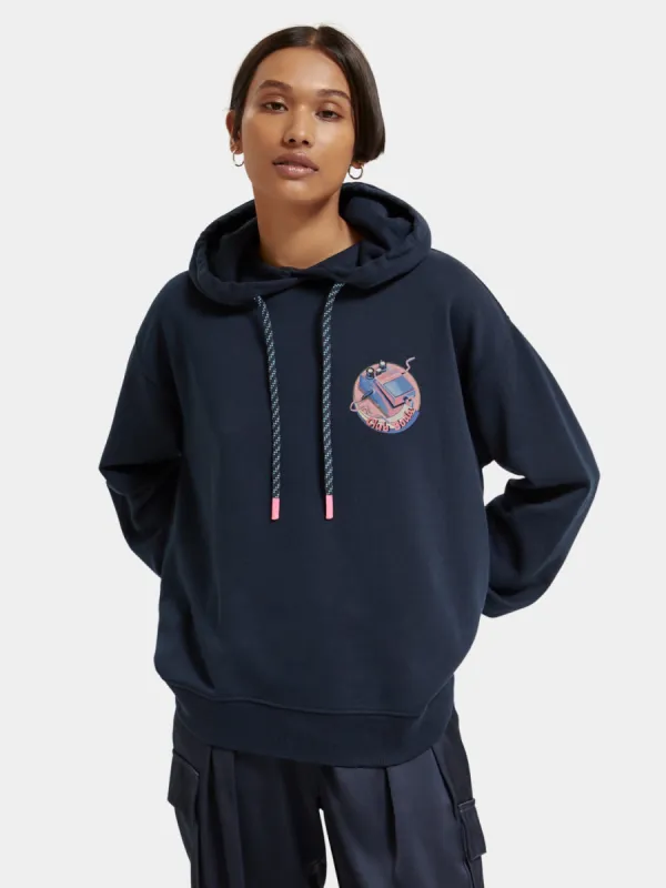 Relaxed-fit hoodie sold by Scotch and Soda
