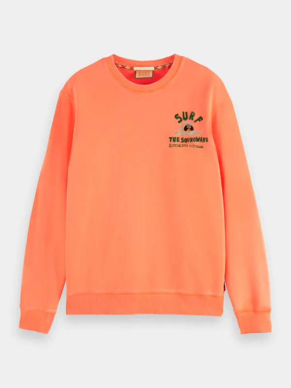 Regular-fit artwork sweatshirt sold by Scotch and Soda