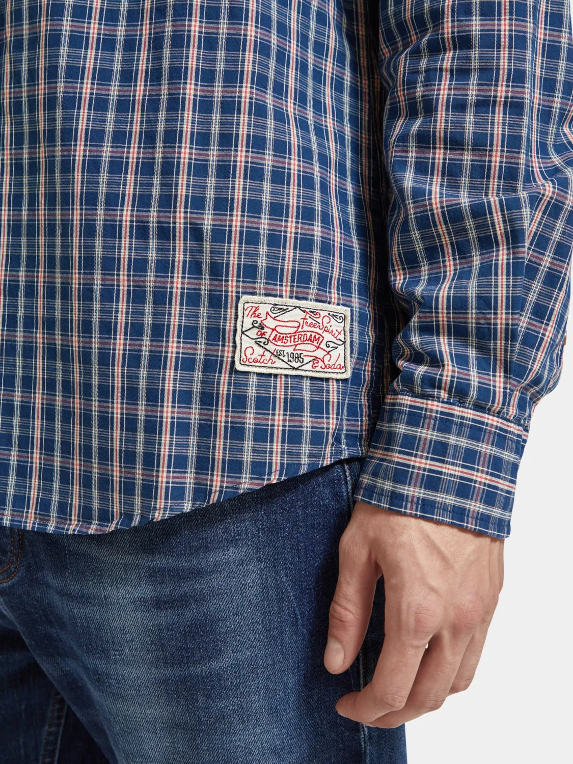 Check shirt sold by Scotch and Soda product image thumbnail 4