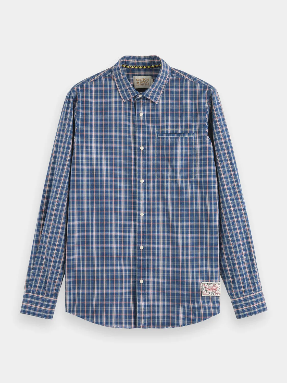 Check shirt sold by Scotch and Soda product image thumbnail 2