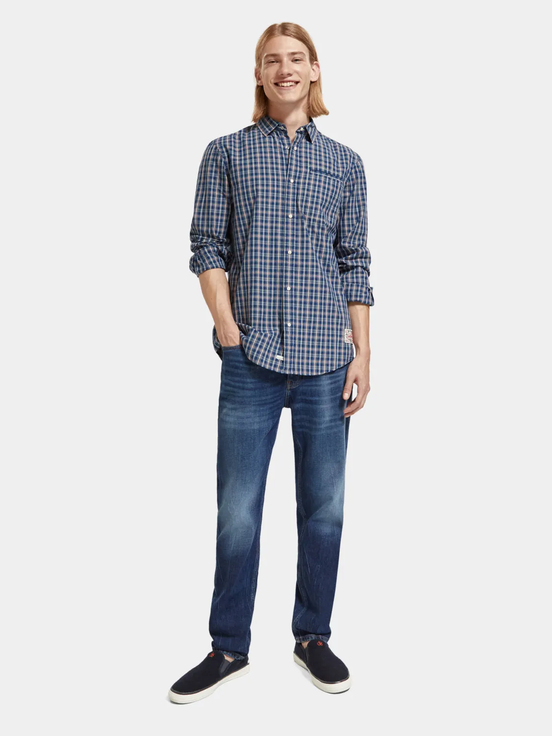 Check shirt sold by Scotch and Soda product image thumbnail 5