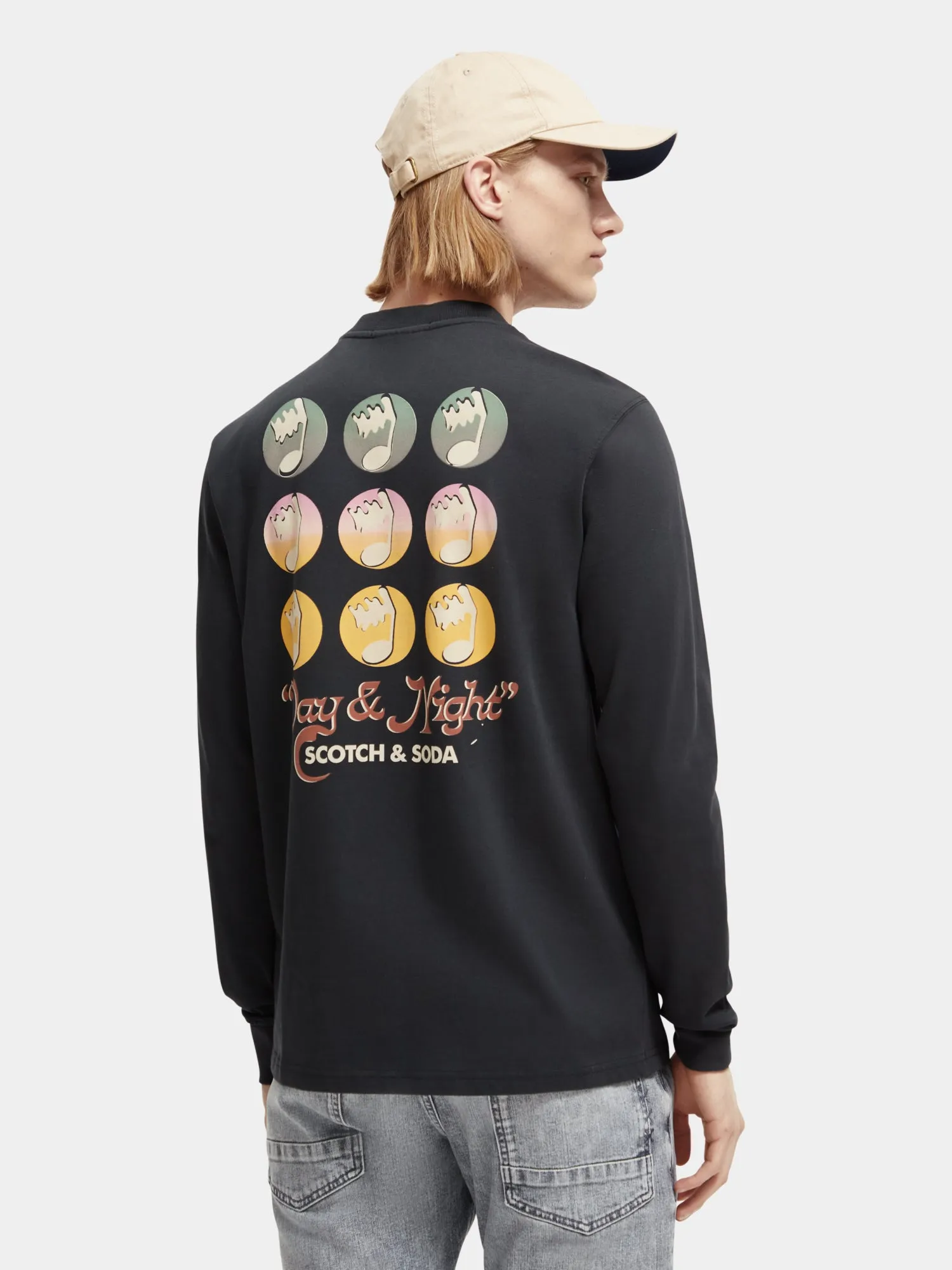 Regular-fit artwork t-shirt sold by Scotch and Soda product image thumbnail 3